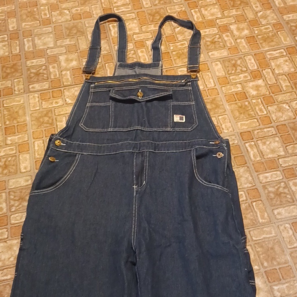 Bibed Overalls Womens Size Xlarge Work Wear